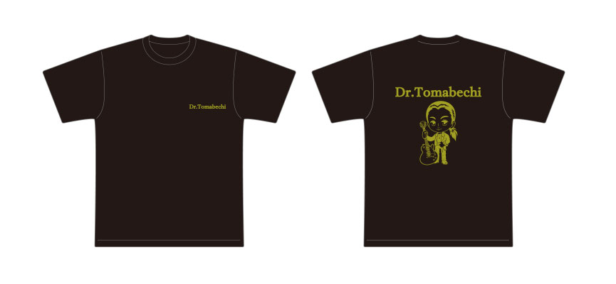 ドクタープリントTシャツ（黒）